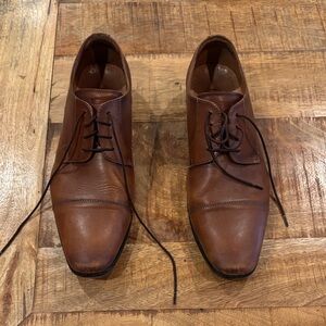 Florsheim Tan Leather Oxfords
